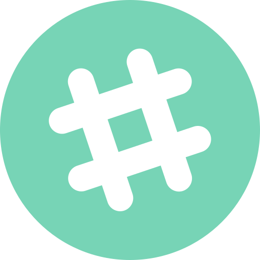 Circle, messenger, round icon, slack icon